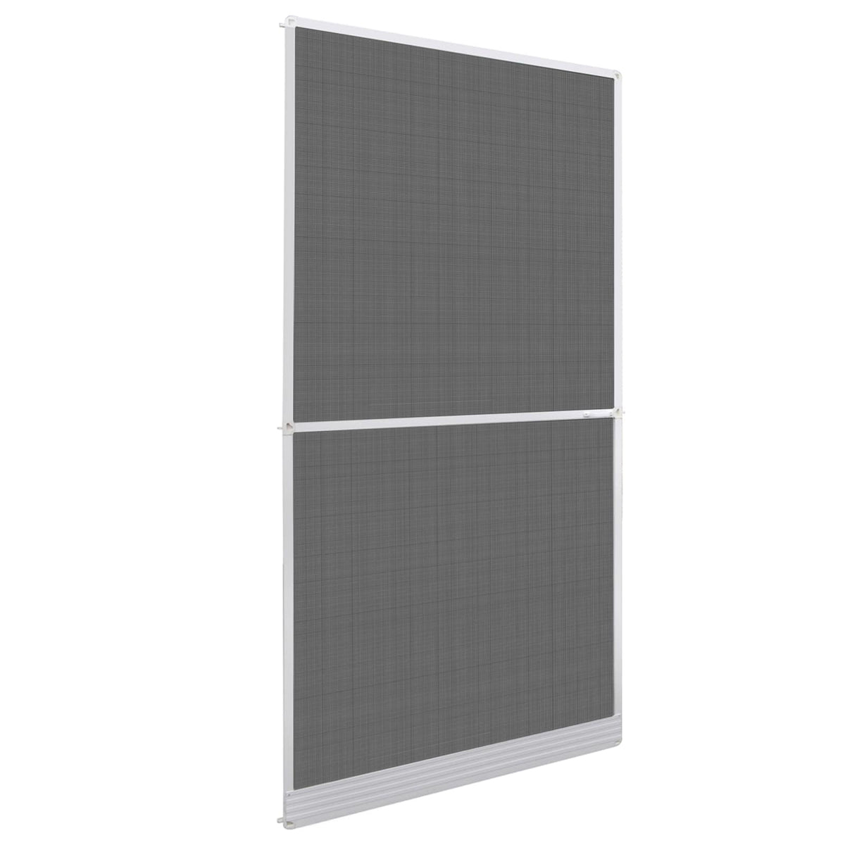 Fällbart insektsfilter Vit och svart 120 x 240 cm