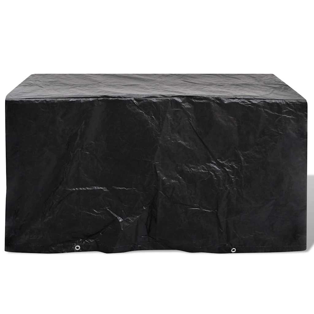 Överdrag till trädgårdsmöbler 8 öljetter 180x70x90 cm