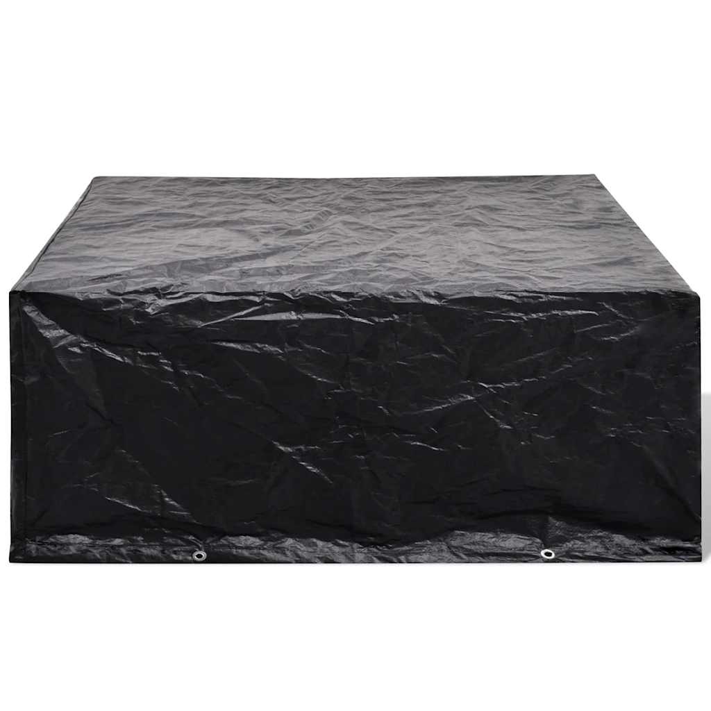 Överdrag till trädgårdsmöbler 10 öljetter 260x260x90 cm