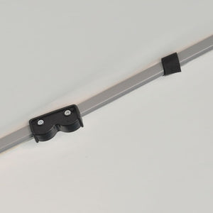 Pop-Up Partytält med 6 sidoväggar sexkantigt gräddvit 3,6x3,1 m