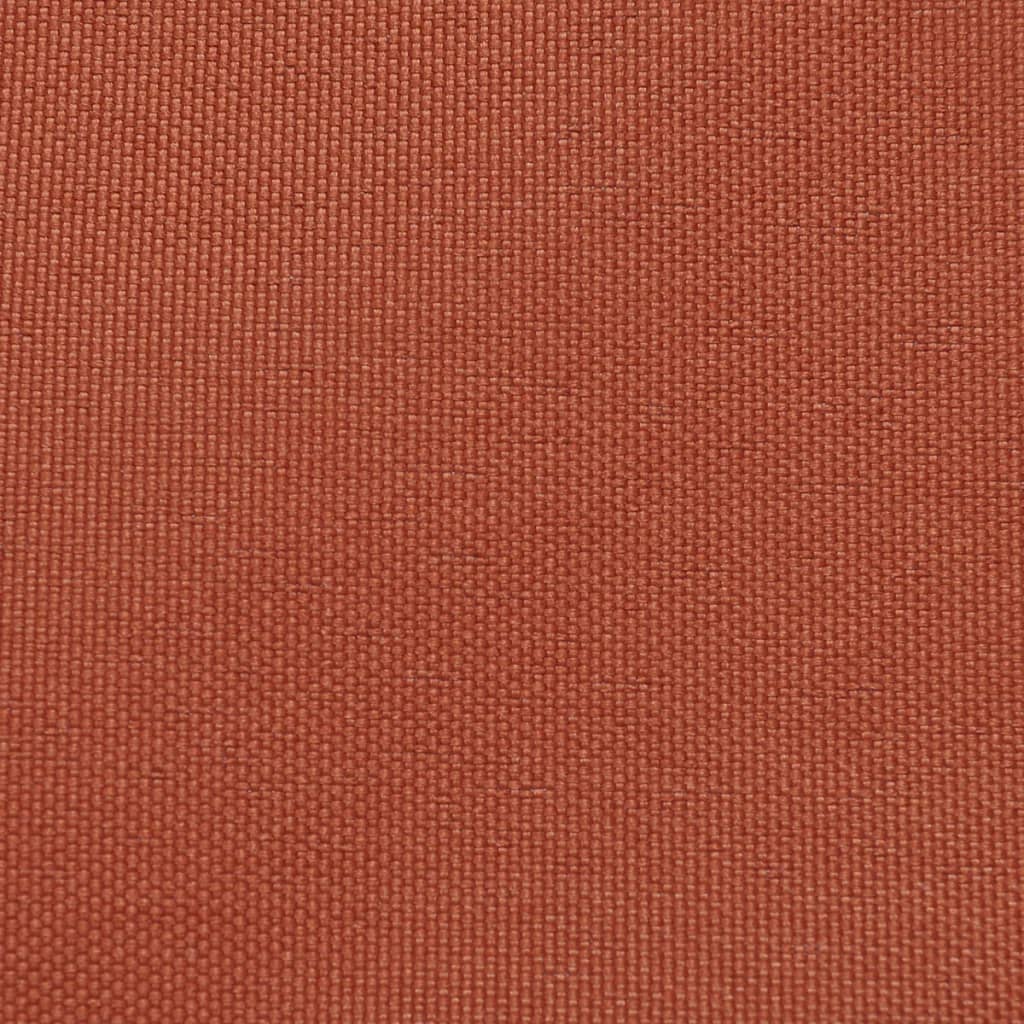 Balkongskärm oxfordtyg 90 x 600 cm terrakotta