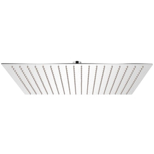 Regnduschhuvud rostfritt stål 50x50 cm fyrkantigt