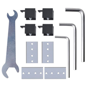 Dubbla skjutdörrar glas