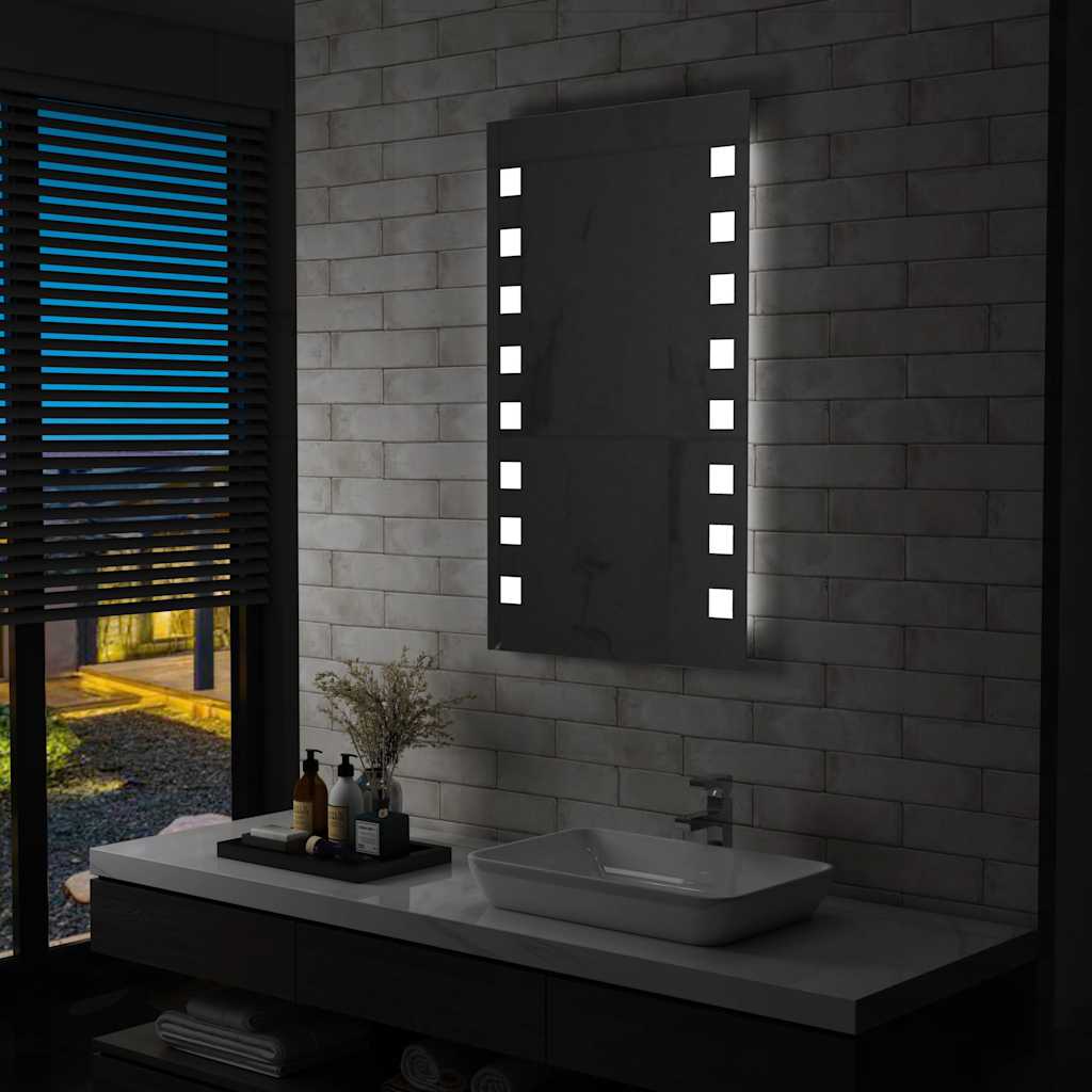 Badrumsspegel LED 60x100 cm