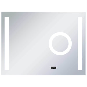 Badrumsspegel LED med touch-sensor 80x60 cm