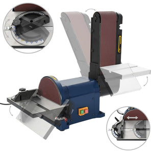 Elektrisk Band-/skivslip 500 W 200 mm