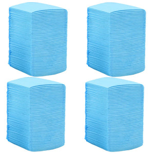 Träningsdynor för husdjur 200 st 45x33 cm ovävt tyg