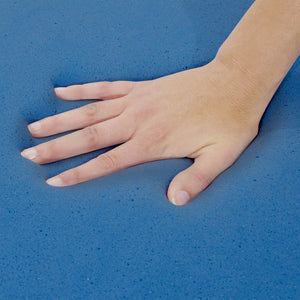 Madrass 90x200 cm viskoelastiskt minnesskum 18 cm H2