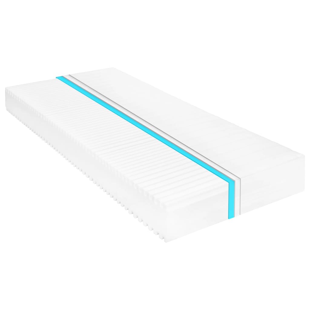 Madrass 100x200 cm 7 zoner PU-skum 16 cm H2 H3