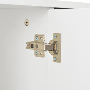 Skänk vit högglans 107x35x80,5 cm