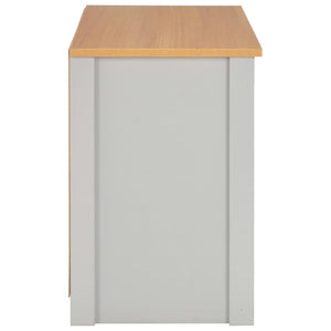 TV-bänk grå 95x39x58 cm