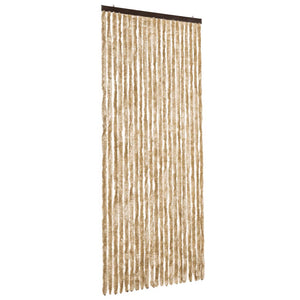 Insektsdraperi beige 90x220 cm chenille