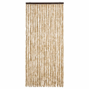Insektsdraperi beige 90x220 cm chenille