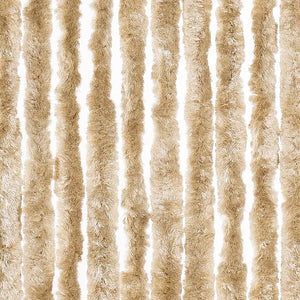 Insektsdraperi beige 100x220 cm chenille