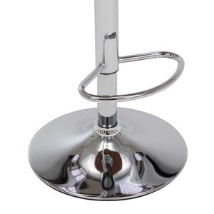 Barstolar 2 st grå böjträ och tyg