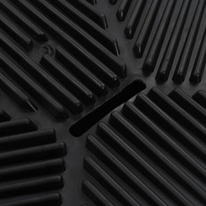 Djurtoalett 2 st med tråg & konstgräs grön 63x50x7 cm WC