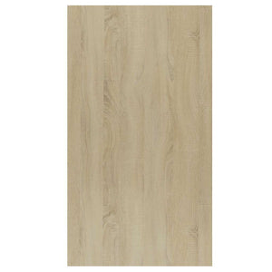 Bokhylla/skänk sonoma-ek 50x25x80 cm konstruerat trä