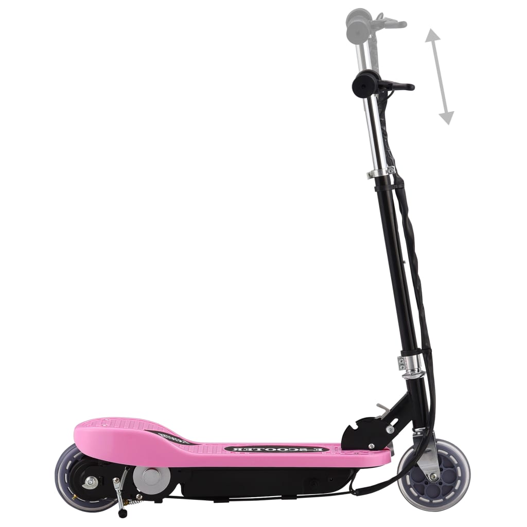 Elektrisk sparkcykel 120 W rosa