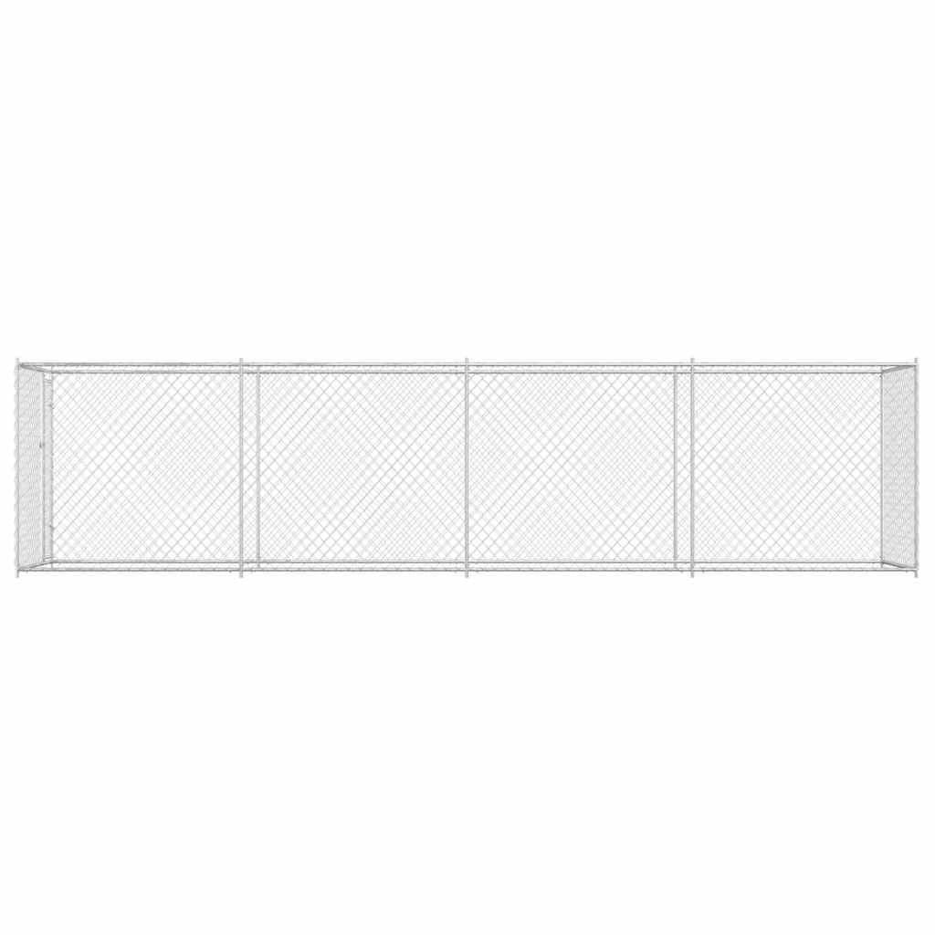 Hundkennel för utomhusbruk 760x192x185 cm