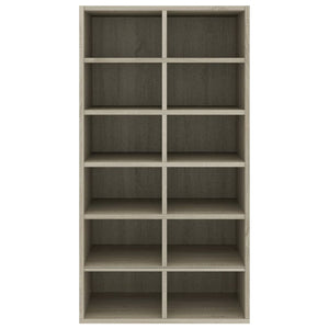 Skohylla sonoma-ek 54x34x100,5 cm konstruerat trä