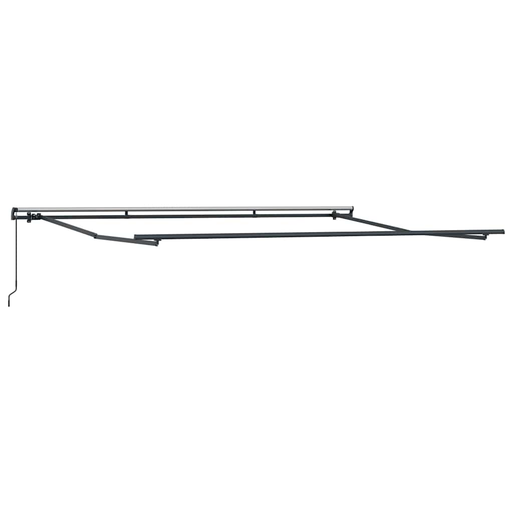 Markisram Antracit 4,5 x 2,5 m Aluminium