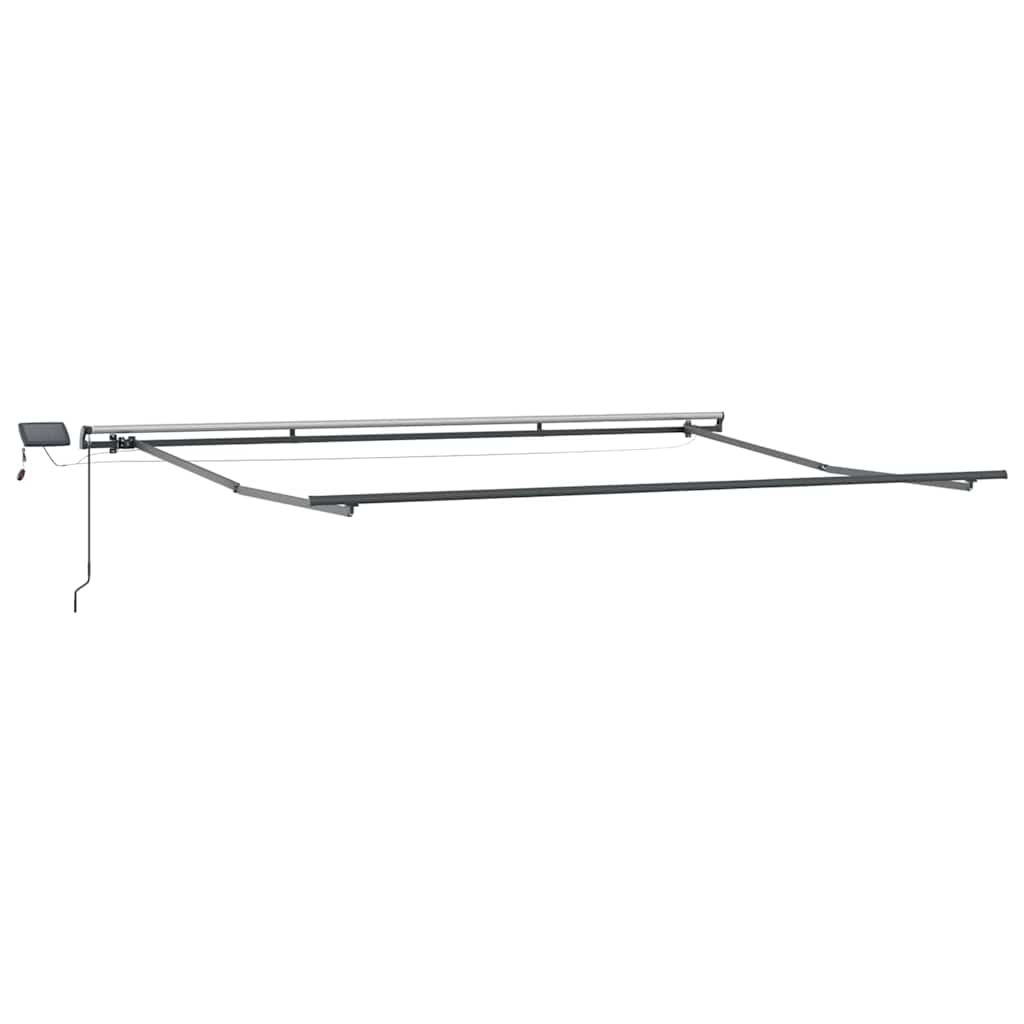 Markisram Antracit 4,5 x 2,5 m Aluminium