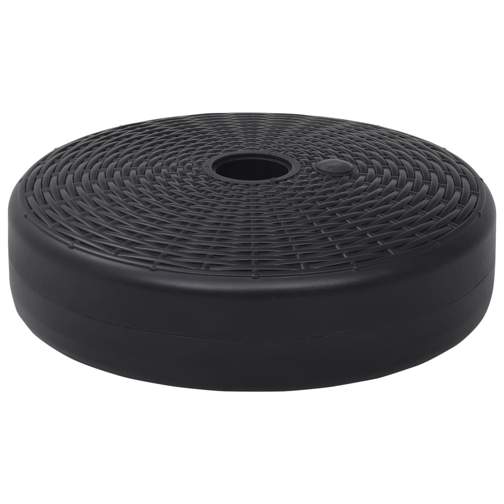 Parasollfot sand/vattenfylld 24 L svart