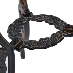 Caféset 3 delar gjuten aluminium