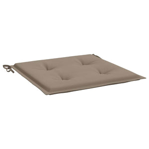 Stolsdynor 2 st taupe 50x50x4 cm oxfordtyg