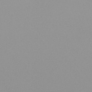 Bänkdyna för trädgården grå 200x50x4 cm oxfordtyg