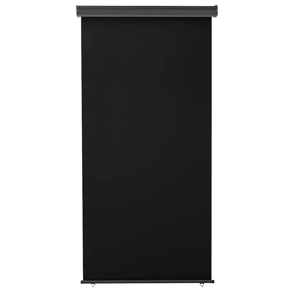Balkongmarkis 125x250 cm svart