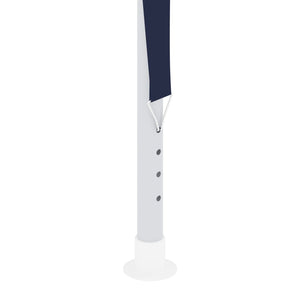 Professionellt partytält med väggar 4x9 m blå 90 g/m²