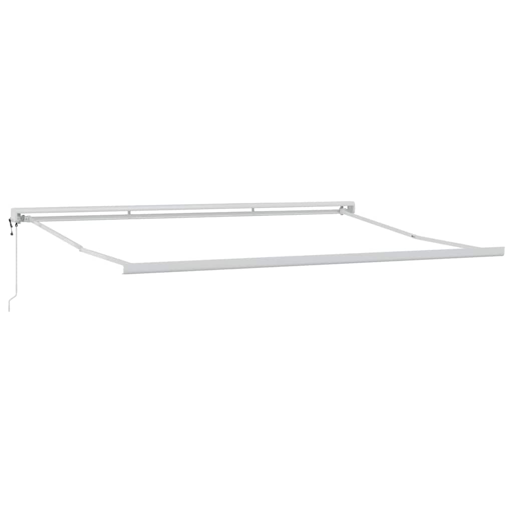 Markisram Vit 450 × 300 cm Aluminium