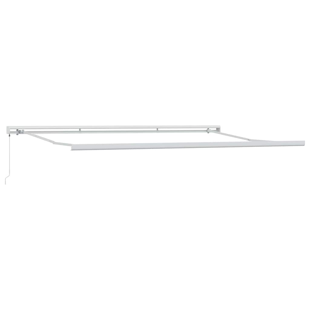 Markisram Vit 500 × 300 cm Aluminium