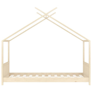 Barnsäng massiv furu 70x140 cm