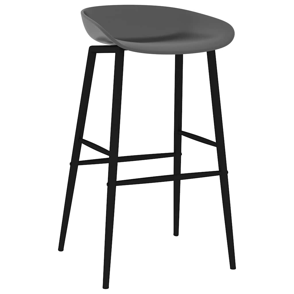 Barstolar 2 st grå