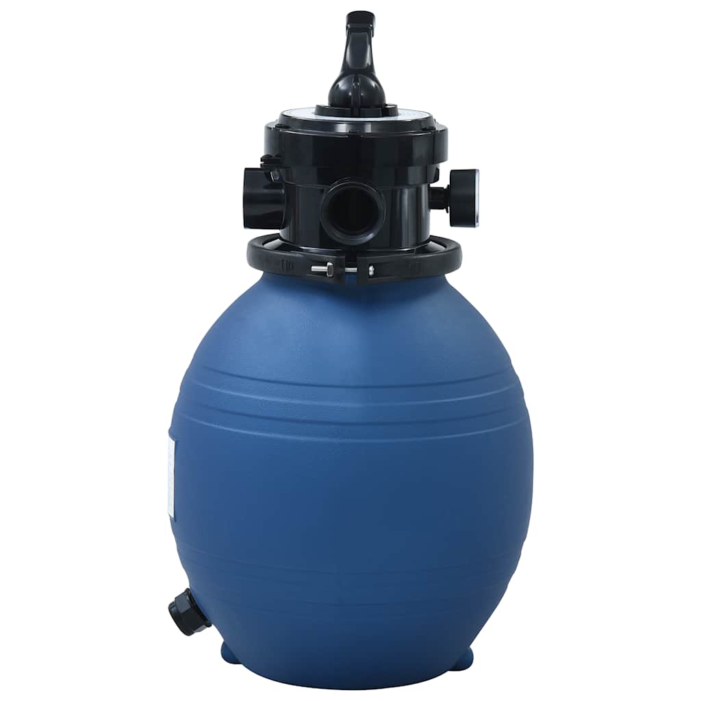 Sandfilter och 4-vägsventil blå 300 mm