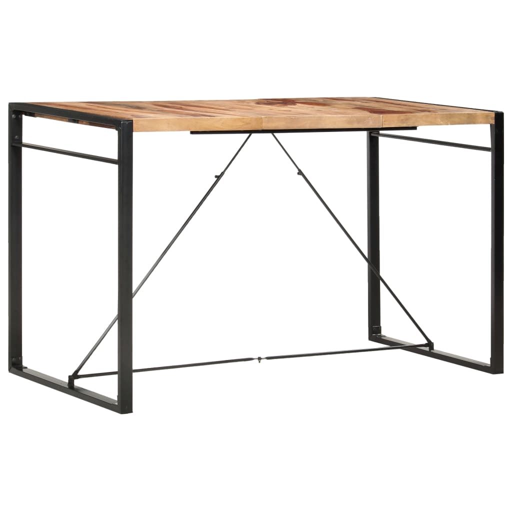 Barbord 180x90x110 cm massivt sheshamträ
