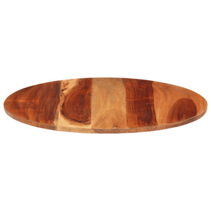 Bordsskiva massivt akaciaträ rund 15-16 mm 60 cm