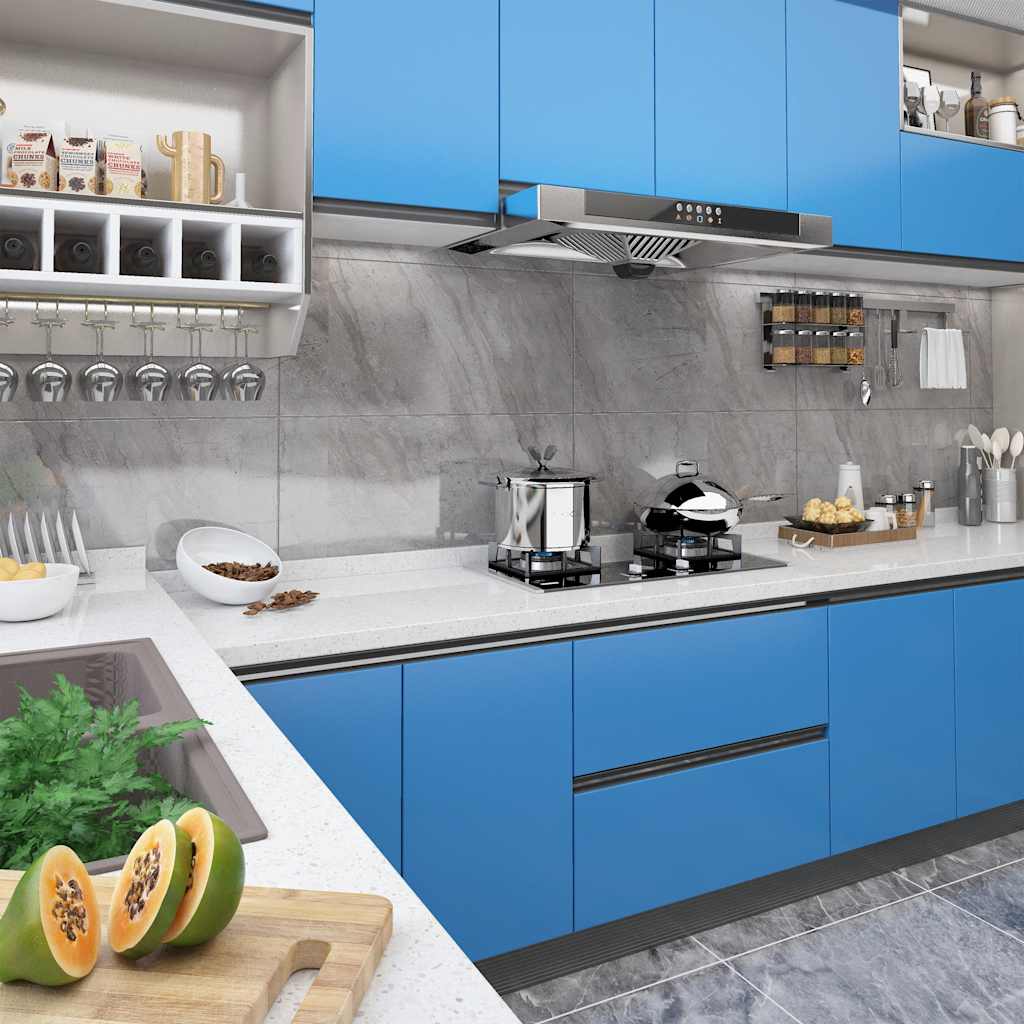 Dekorplast azur 500x90 cm PVC