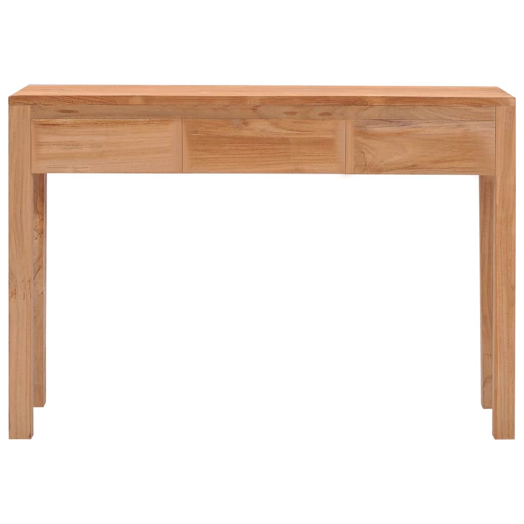 Avlastningsbord 110x35x75 cm massiv teak