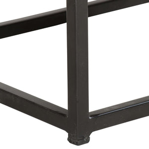 Byrå 45x30x105 cm massivt återvunnet trä