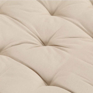 Dyna till pallsoffa bomull 120x40x7 cm beige