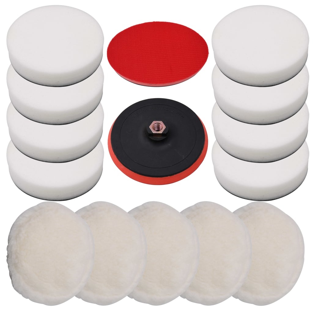 Polerset 14 delar 180 mm