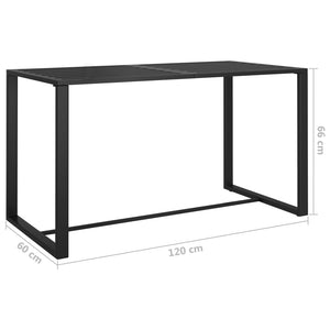 Soffgrupp för trädgården 5 delar med dynor aluminium antracit