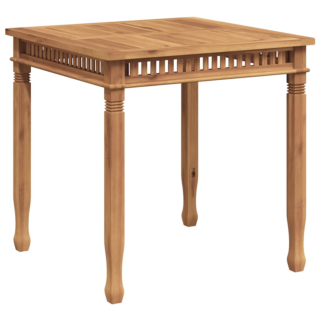 Matbord 80x80x80 cm massiv teak