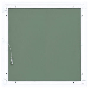 Inspektionslucka med aluminiumram och gipsskiva 200x200 mm