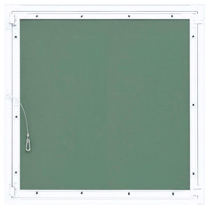 Inspektionslucka med aluminiumram och gipsskiva 600x600 mm