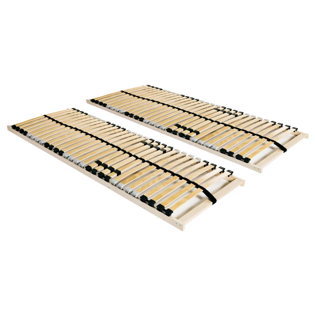 Ribbotten med 28 ribbor 2 st 7 zoner 70x200 cm