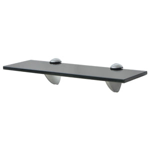 Svävande hyllor 2 st glas 30x10 cm 8 mm